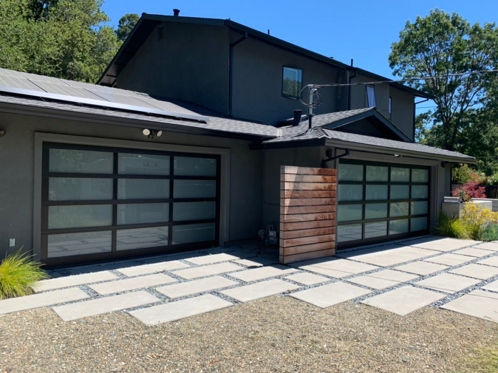 Garage door project detail
